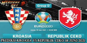 Prediksi Kroasia Vs Republik Ceko 18 Juni 2021