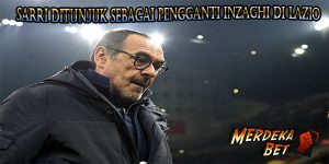 Sarri ditunjuk sebagai pengganti Inzaghi di Lazio